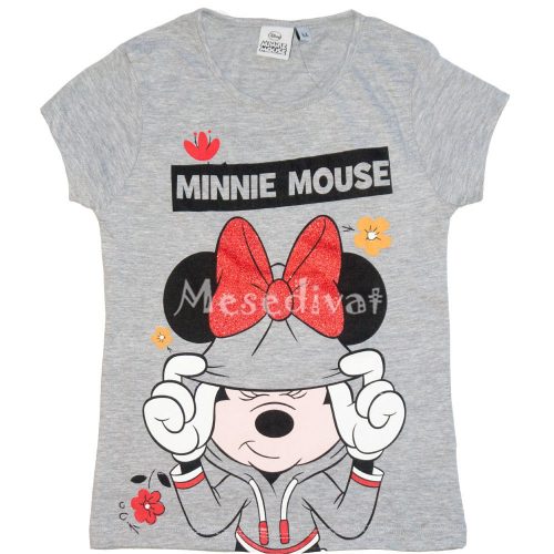 Minnie Mouse kislány póló szürke