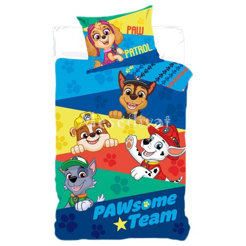 Mancs Őrjáratos ágyneműhuzat Paw Patrol