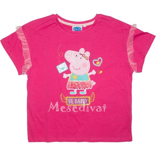 Peppa Malacos póló pink 98-116