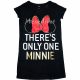 Minnie Mouse női hálóing fekete S-XL