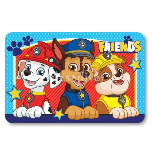 Paw Patrol műanyag tányéralátét